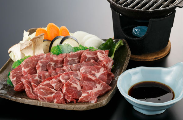 ジンギスカン網焼き(3人盛り)